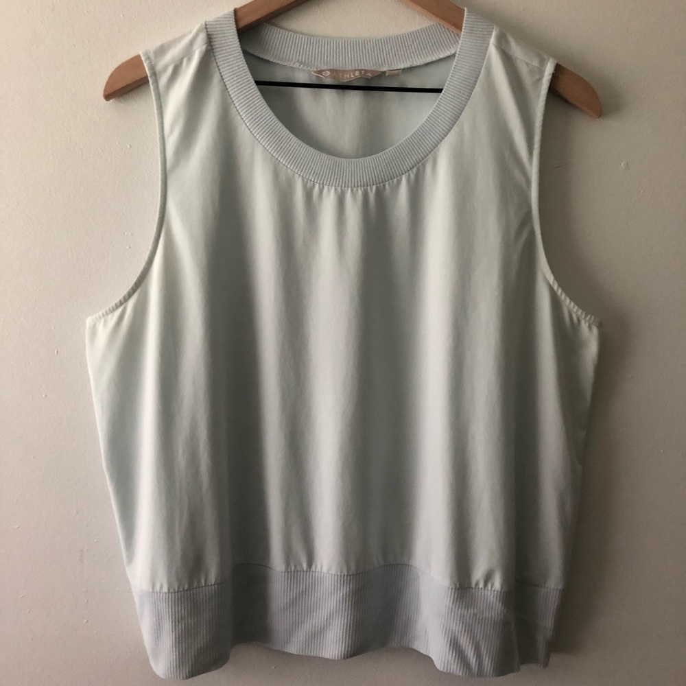Athleta Zephyr Tank Blue Size XL